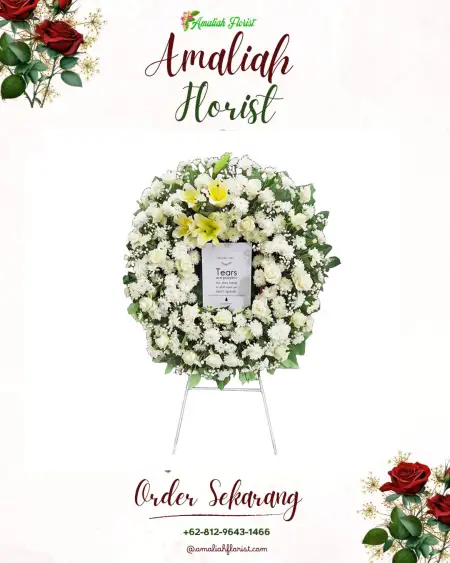 Krans Bunga Duka Warunggunung